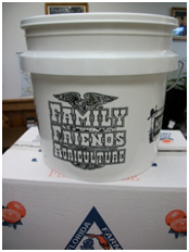 fundraising ideas ffa fruit bucket