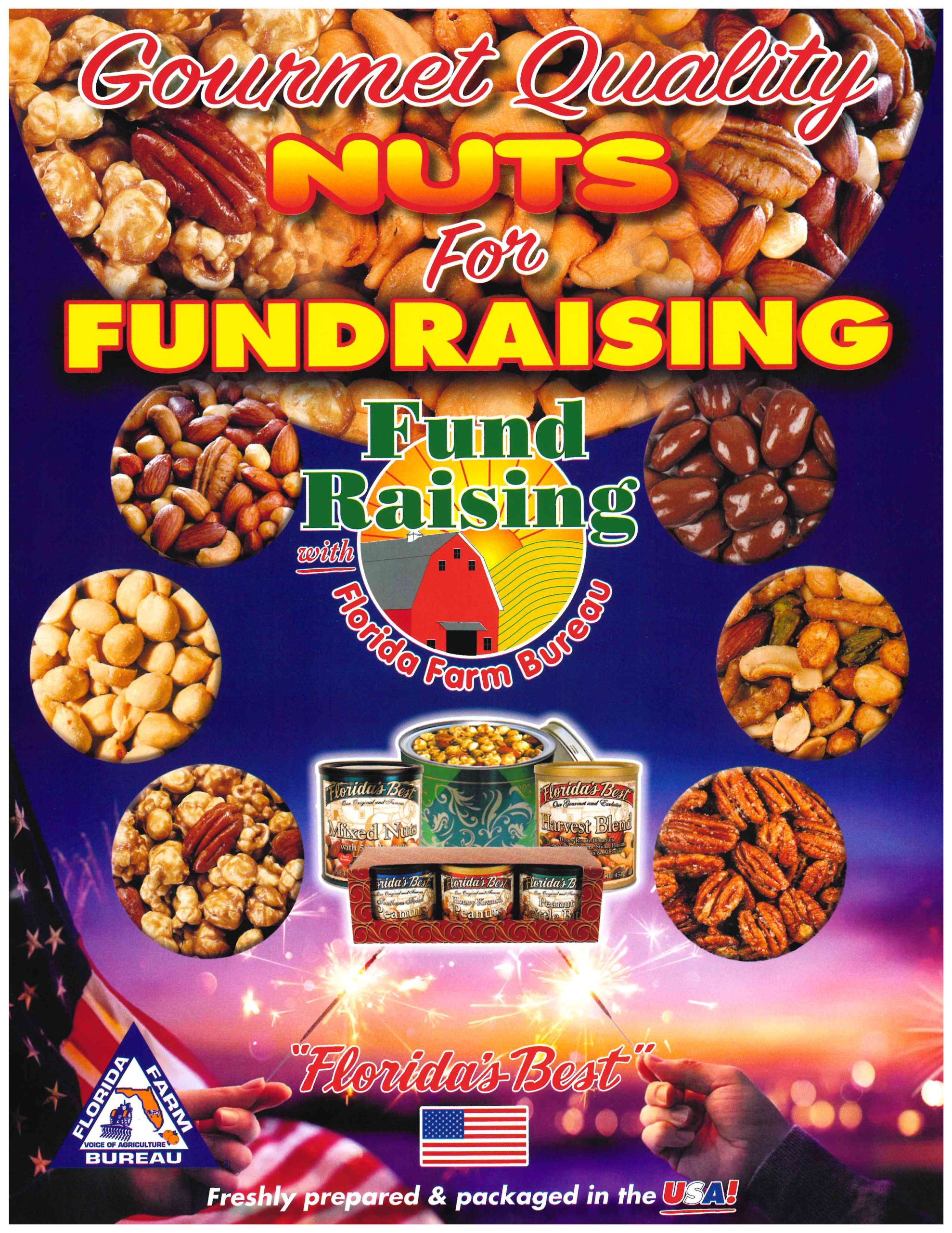 nut fundraiser brochure