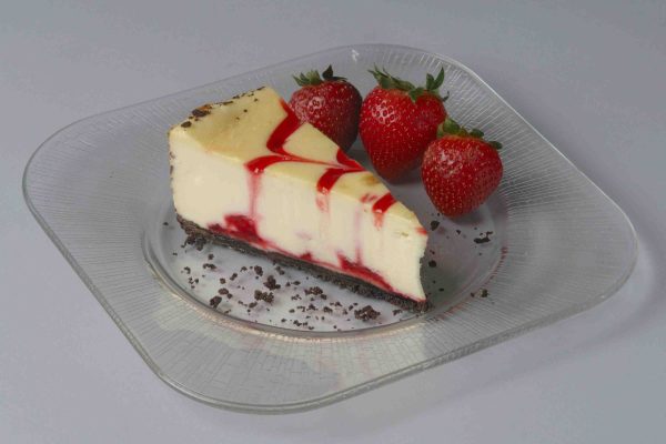 Strawberry Swirl Cheesecake
