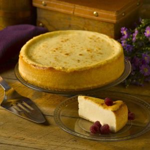 Creamy Plain Cheesecake